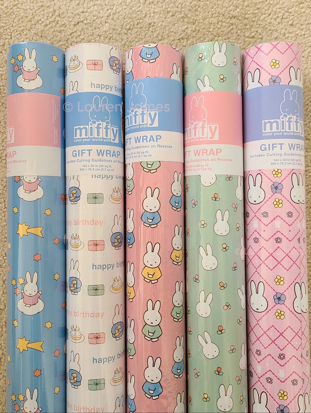 Miffy Gift Wrapping Paper Set